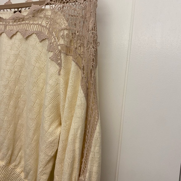 Free People Top with lace top - Picture 9 of 10